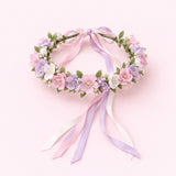 Flower fairy crown